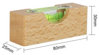 Bubble level Muziker Wooden Record Bubble level Bubble level - 3