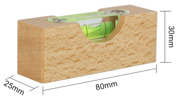 Nivo mehurića Muziker Wooden Record Bubble level Nivo mehurića - 4