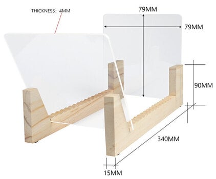 Stolno postolje za LP ploče Muziker MUZR40B Stolno postolje za LP ploče - 3