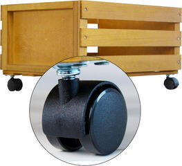 Box na LP platne Muziker Self-Assembly Plywood Box na LP platne Natural - 6