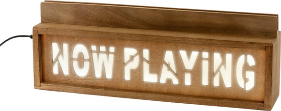 Stalo vinilo plokštelių laikiklis Muziker Now Playing Vinyl Record Album Display Stand - 5