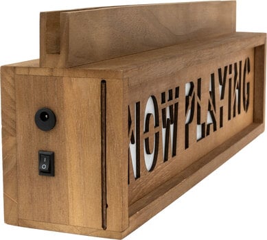 Stalo vinilo plokštelių laikiklis Muziker Now Playing Vinyl Record Album Display Stand - 7