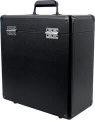 Hoes/koffer voor LP's Muziker 12'' Vinyl Record Leather Koffer voor lp-platen Black - 3
