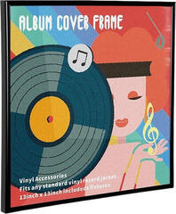 Muurstandaard voor LP's Muziker Vinyl record albums Muurstandaard voor LP's Black - 1