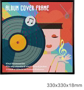 Suport de perete pentru discuri LP Muziker MUZR65 Suport de perete pentru discuri LP - 4