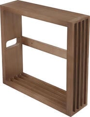 Muurstandaard voor LP's Muziker Vinyl Record Storage Muurstandaard voor LP's Brown - 1