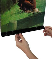 Muurstandaard voor LP's Muziker Acrylic Vinyl record albums storage rack Muurstandaard voor LP's Black - 4