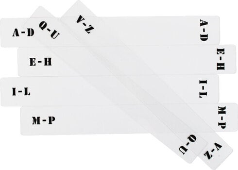 Vinüülplaatide organiseerija Muziker Acrylic Vinyl Record Dividers - 2