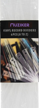 Vinüülplaatide organiseerija Muziker Acrylic Vinyl Record Dividers - 5