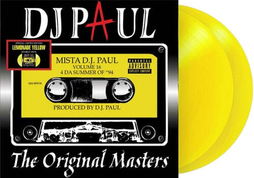 LP ploča DJ Paul - The Original Masters, Vol. 16 (Yellow Coloured) (2 LP) - 2