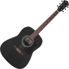 Gitara akustyczna Ibanez V54NJP-WK Weathered Black Open Pore Gitara akustyczna - 1