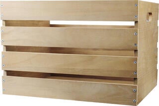 Doboz LP lemezekhez Muziker Self-Assembly Plywood Doboz LP lemezekhez Natural - 1