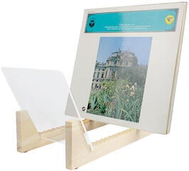 Tafelstandaard voor LP's Muziker Natural Pine Wood Tafelstandaard voor LP's Natural - 3