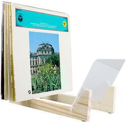 Tafelstandaard voor LP's Muziker Natural Pine Wood Tafelstandaard voor LP's Natural - 4