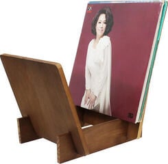Tafelstandaard voor LP's Muziker Self-Assembly Paulownia Tafelstandaard voor LP's Natural - 2