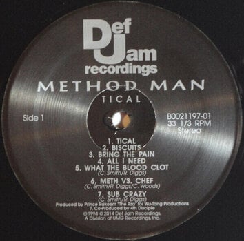 Disco in vinile Method Man - Tical (LP) - 3