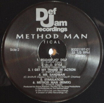 Disco in vinile Method Man - Tical (LP) - 4
