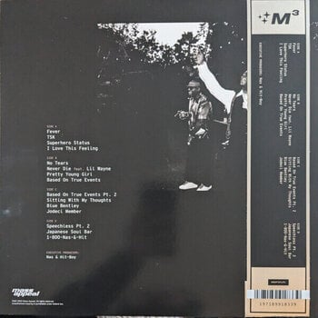 LP ploča Nas - Magic 3 (Black & White Striped Coloured) (2 LP) - 7