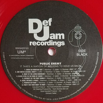 LP ploča Public Enemy - It Takes A Nation Of Millions To Hold Us Back (Apple Red Coloured) (LP) - 4