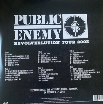 LP ploča Public Enemy - Revolverlution Tour 2003 (3 LP) - 3