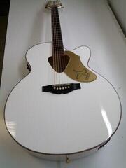 Elektro-akustična jumbo Gretsch G5022 CWFE Rancher White Elektro-akustična jumbo (Skoro novo) - 1