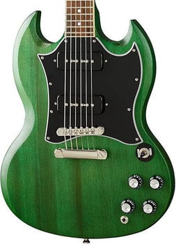 Guitarra elétrica Epiphone SG Classic Worn P-90s Inverness Green Guitarra elétrica - 4