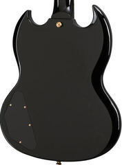 Elektromos gitár Epiphone SG Custom LH Ebony/Jobbkezes - 4