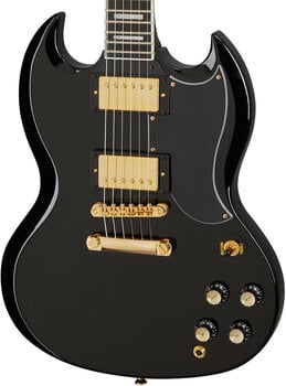 Guitare électrique Epiphone SG Custom SET Ebony Guitare électrique - 5