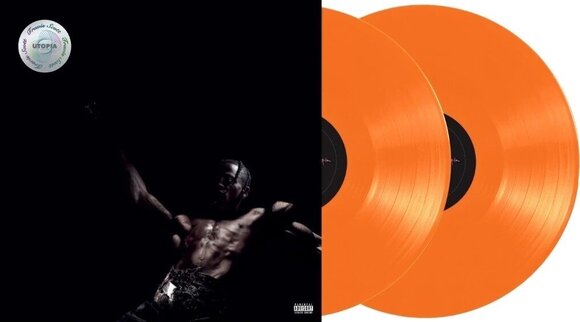 Vinyl Record Travis Scott - Utopia (Orange Coloured) (2 LP) - 2