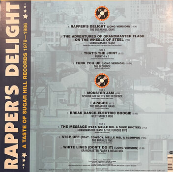LP ploča Various Artists - Rappers Delight: A Taste Of Sugar Hill Records Records (1979-1986) (Iced Orange Coloured) (2 LP) - 4