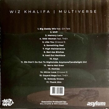 Vinyl Record Wiz Khalifa - Multiverse (2 LP) - 3