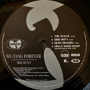 LP ploča Wu-Tang Clan - Wu-Tang Forever (180 g) (4 LP) - 9