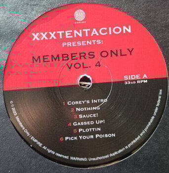 LP ploča XXXTentacion - Members Only Vol. 4 (2 LP) - 3