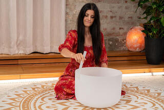 Perkusja dla terapii muzycznej Meinl Sonic Energy C3 432 Hz Kryształowa misa śpiewająca 16" - 4