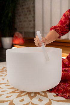 Percussion für Musiktherapie Meinl Sonic Energy F3 432 Hz Kristallklangschale 16" - 3