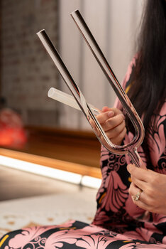 Perkusja dla terapii muzycznej Meinl Sonic Energy Solfeggio 174 Hz / F3 Rozwidlony tuner 0,6" - 7