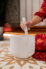 Perkusja dla terapii muzycznej Meinl Sonic Energy C5 432 Hz Kryształowa misa śpiewająca 8" - 2