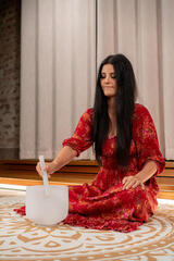 Perkusja dla terapii muzycznej Meinl Sonic Energy C5 432 Hz Kryształowa misa śpiewająca 8" - 3