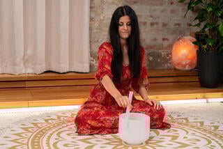 Perkusja dla terapii muzycznej Meinl Sonic Energy C5 432 Hz Kryształowa misa śpiewająca 8" - 4