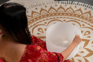 Perkusja dla terapii muzycznej Meinl Sonic Energy E3 440 Hz Kryształowa misa śpiewająca 14" - 1