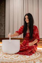 Perkusja dla terapii muzycznej Meinl Sonic Energy E3 440 Hz Kryształowa misa śpiewająca 14" - 3