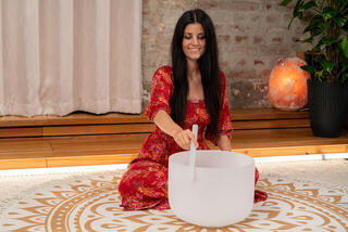 Perkusja dla terapii muzycznej Meinl Sonic Energy E3 440 Hz Kryształowa misa śpiewająca 14" - 4