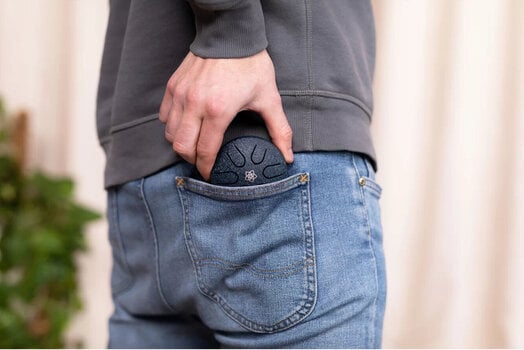 Tongue Drum Meinl Pocket Steel 3" A Major 440hz Venus Flower/Navy Blue Tongue Drum - 6