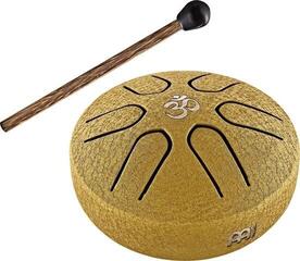 Tongue Drum Meinl Pocket Steel 3" A Major 440hz Om/Gold Tongue Drum - 2