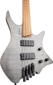 Headless Bass Guitar Strandberg Boden Bass Standard 4 Charcoal Headless Bass Guitar - 9