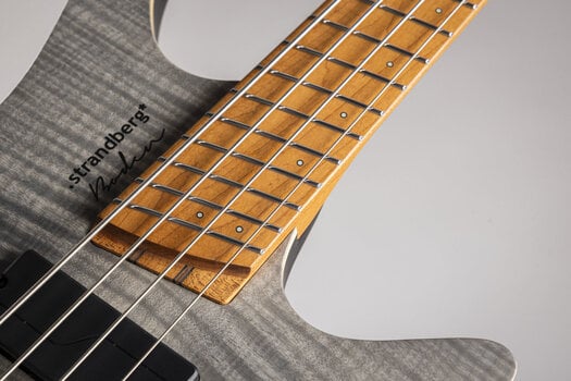 Headless Bass Guitar Strandberg Boden Bass Standard 4 Charcoal Headless Bass Guitar - 15