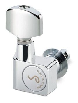 Механізм налаштування гітари Schaller Original F-Series 6L Solid 21,7 M6 Chrome Механізм налаштування гітари - 2