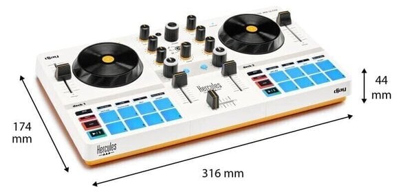 DJ kontroler Hercules DJ DJControl Mix Ultra DJ kontroler (Samo raspakovano) - 3