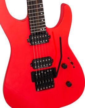 Electric guitar Jackson American Series Virtuoso Streaked EB Rocket Red Electric guitar - 3