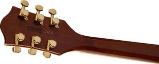 Poolakustiline kitarr Gretsch Electromatic Flame Okoume Broadkaster DC Bigsby RW Roundup Orange Poolakustiline kitarr - 5